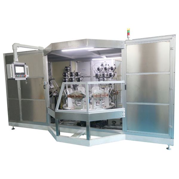 Пламя Турнтабле машины 8 станций роторное автоматическое паяя паяет оборудование для медного теплообменного аппарата 45с/пк