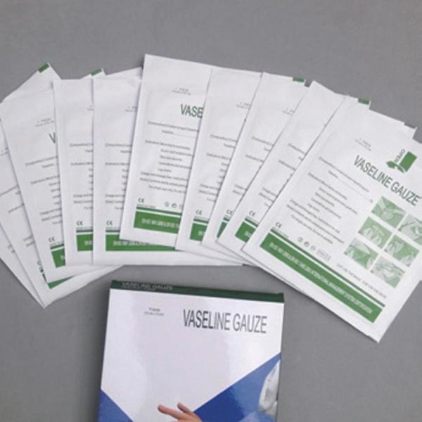 Medical Sterile Vaseline Gauze Piece Non-woven Vaseline Gauze for Second Degree Burns and Skin Plant