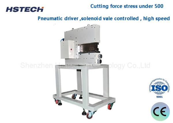 Pneumatic Driver Solenoid Vale Controlled  High Speed Pneumatic PCB Depanelizer V-CUT PCB Separator