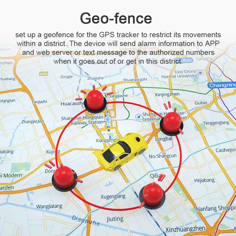 Long Battery Life 4G Auto GPS Tracker Shock Alarm Voice Magnetic Anti Theft Locator