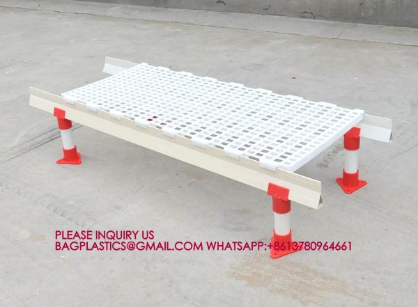 Chicken Poultry Flooring 1200*500mm Duck Goose Floor Covering white color rabbit slat floor