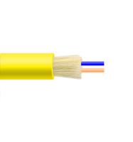 Cabos duplex de revestimento de fibra óptica de jaqueta redonda flexível para aplicações de data center e comutação de alta densidade