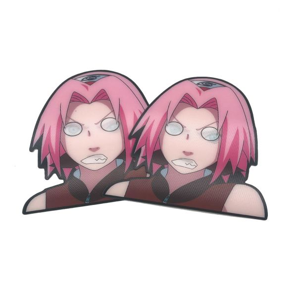 Motion Laptop 3D Наклейка Аниме Водостойкий Декальный Аниме Наклейки для чемодана Автомобильный холодильник