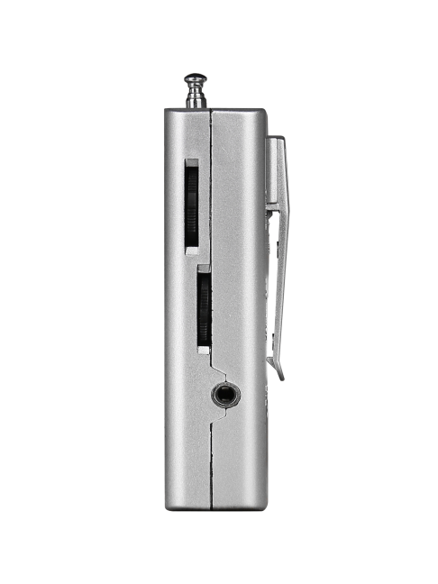 ABS Pocket Am Fm Radio Built In Speaker Built In Antenna Compact Am Fm Radio 3.5MM jack