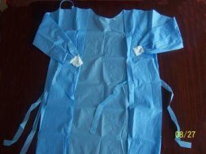High Performance Waterproof Surgical Gowns , Blue Disposable Overalls Non Toxic