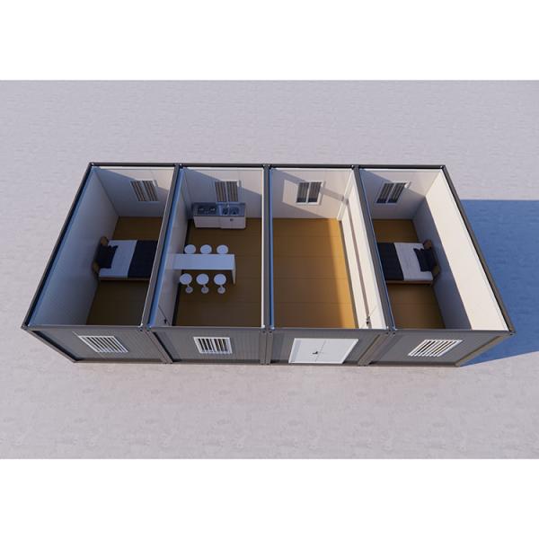 Container de escritório de local temporário modular