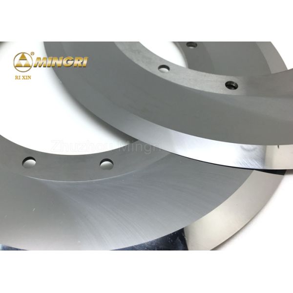 12 Holes Tungsten Slitter Knife Blade Carbide Disc Cutter For Cutting Wet Silicate Board