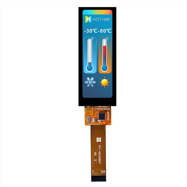 3,0 монитор Pcap дисплея LCD TFT IPS температуры дисплея прокладки дюйма 268x800 широкий