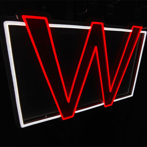 Vasten custom Logo neon signs company brand letter neon lights for room office coffee bar sign