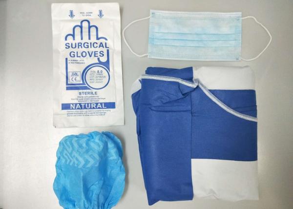 Doutor 	Blocos cirúrgicos estéreis, cirurgião Gown Pack com máscara protetora
