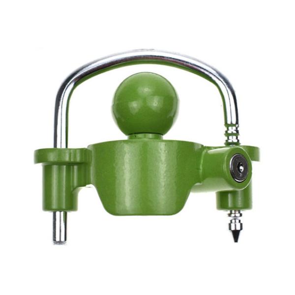 Trailer Hitch Coupling Ball Lock with Steel Zinc Alloy Copper Finish Material