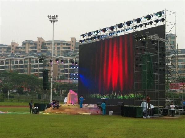 6.25mm Pixel Pitch Outdoor Rental LED Display High Definition RGB For Sport Live Event
