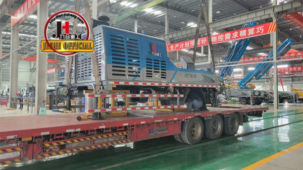 China fábrica de caminhão de bomba de concreto JIUHE bombas de concreto HBC100 sem caminhão bomba de concreto para venda