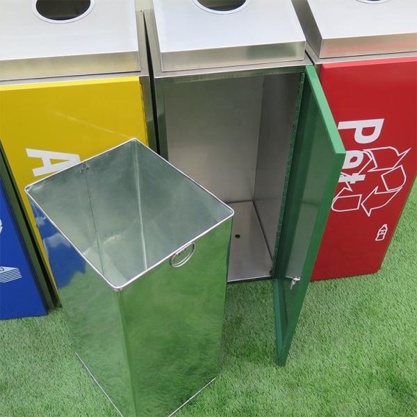 380L*400W*10000H de aço inoxidável milímetro que recicla classificando escaninhos