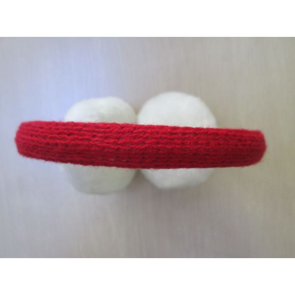 Jacquard Ear Muffs--Acrylic Ear Muffs--Winter products--Ladies earmuffs--Plush Fur earmuff