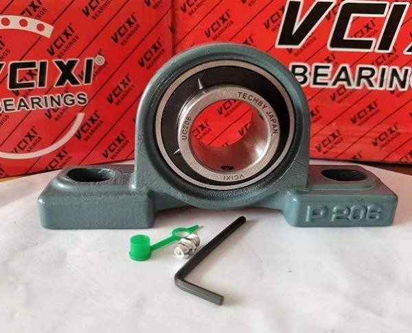 30mm Heavy Duty Pillow Block Bearings UCP 206 Unit Chrome Steel Bearing