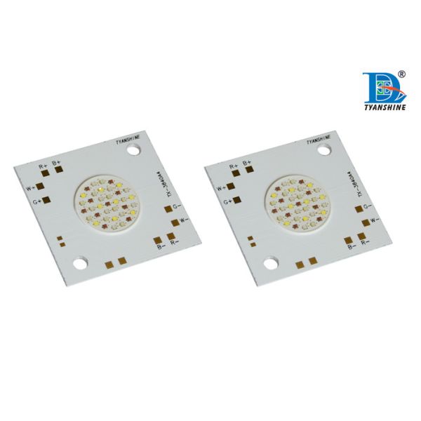 4-In-1 COB RGB LED Array , 80Watt 600mA Epileds RGB Amber LED Arrays