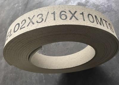 High Hardness Molded Brake Lining Roll , Synthetic Rubber Windlass Brake Lining