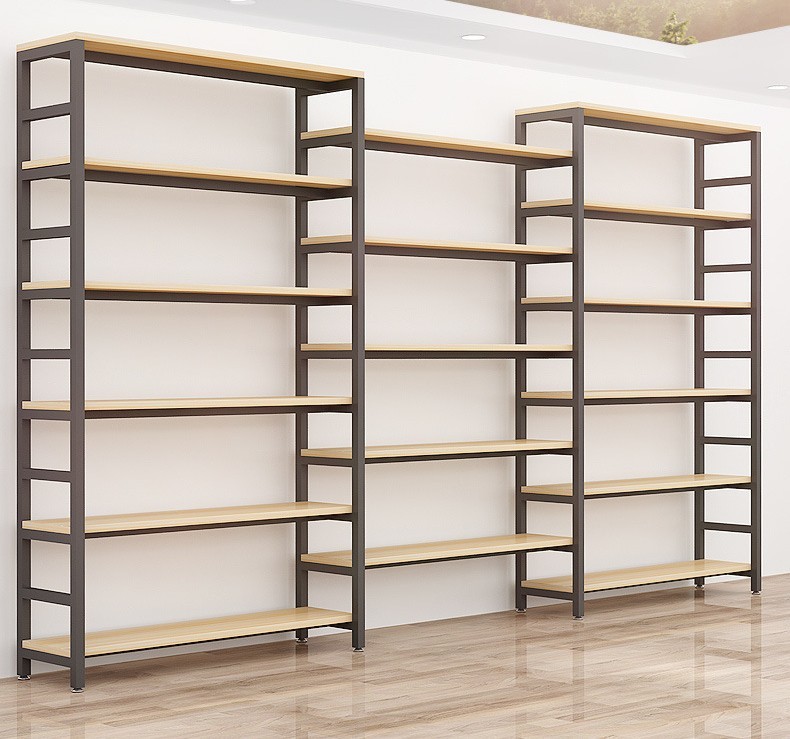 5-Layer Minimalist Design Aluminum Freestanding Display Shelves Supermarket Aisle & Corner Retail Shelf Dividers Home Furniture