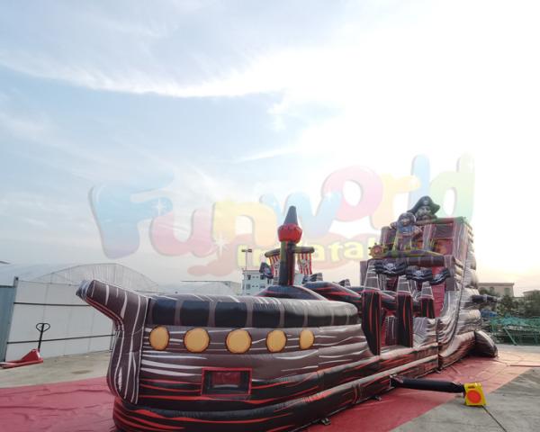 ODM Outdoor Inflatable Water Slides Kids Jumping Bounce House
