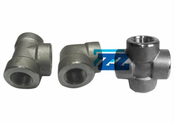 Carbon Steel Threaded Pipe Fittings 1 / 8 To 4 Inch ASTM A105 ASME B16 11