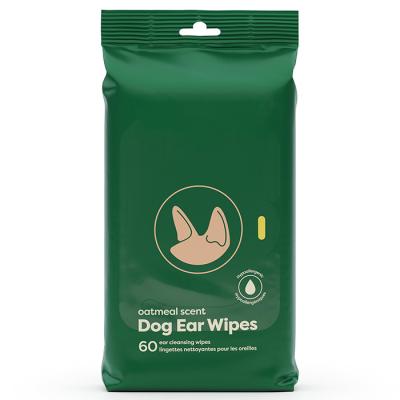 100% Biodegradable Pet Wet Wipes Thick Plant Based Dog Grooming Wipes