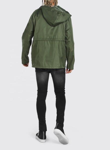 Do revestimento de pouco peso da jaqueta de Hip Hop homens feitos sob encomenda Hood Bomber Jacket de Streetwear