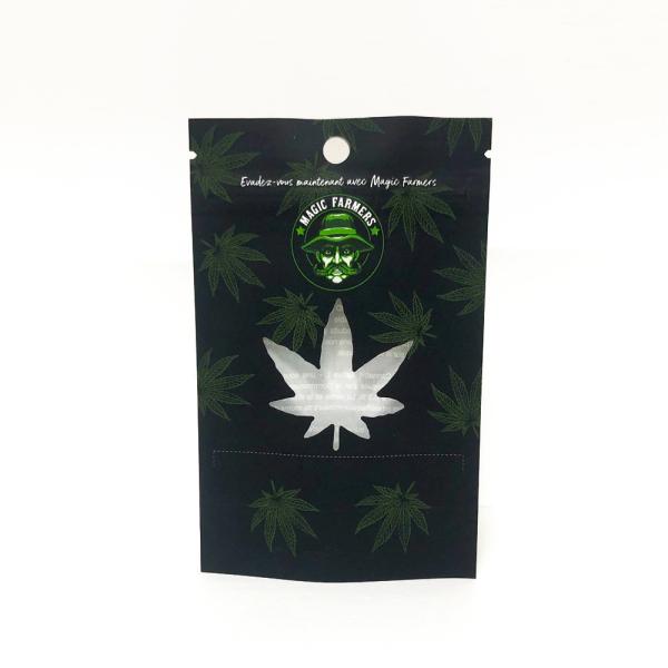Eco Friendly Weed Packaging Bags For Herbs CBD Flower / Child Resistant Certified