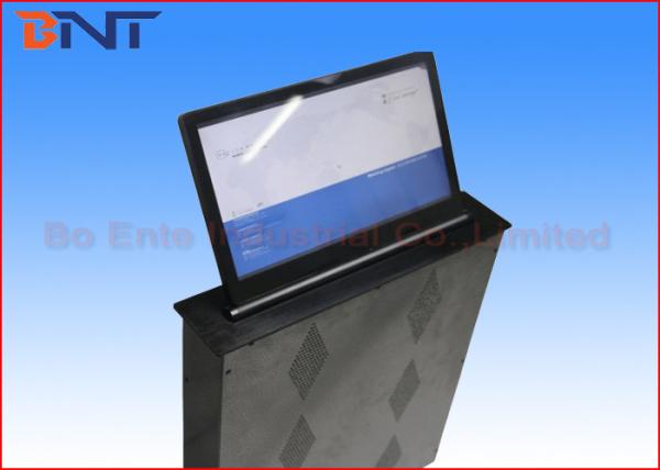 Pop Up Screen Adjustable Computer Monitor Lift For Audio Video Conference System