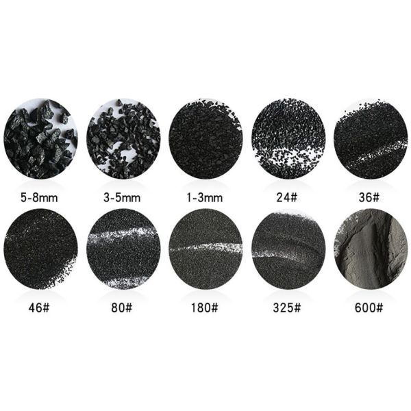 Grinding And Polishing Aluminum Oxide Sand 85% Al2O3 Black Corundum