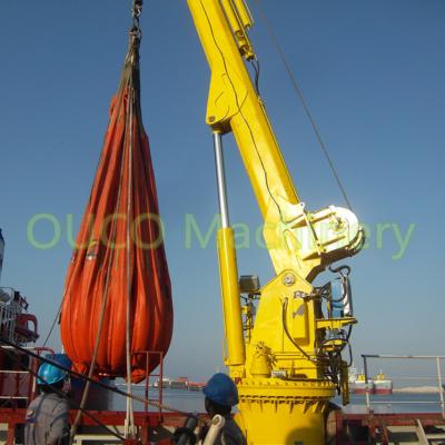 30M Marine Ship Deck 2.5T Crane Telescopic Boom móvel