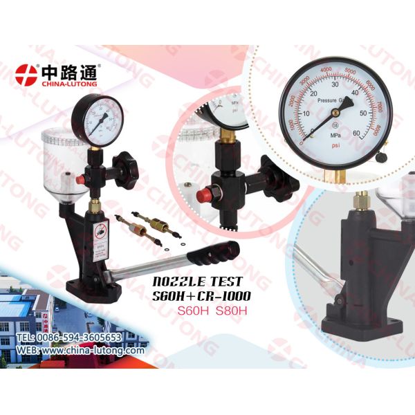 diesel engine fuel injection nozzle tester S80H nozzle tester for bosch s60h