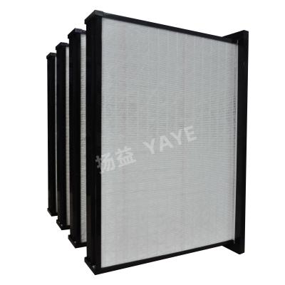 Customized V Bank Filters 200°F HV Fiberglass Air Filter For HVAC Systems