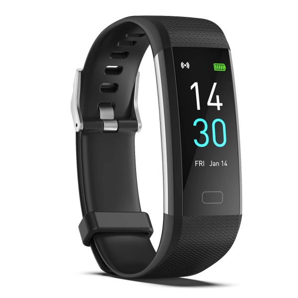 Yeestep Adult Sports Tracker S5 2.0 Electric Bike Scooter Tracking Wristband Heart Rate Monitor Watch Strap for Smartwatches