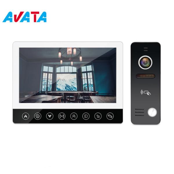4 Wire Villa Video Door Phone Vandal Proof Video Intercom with Night Vision Doorbell Camera