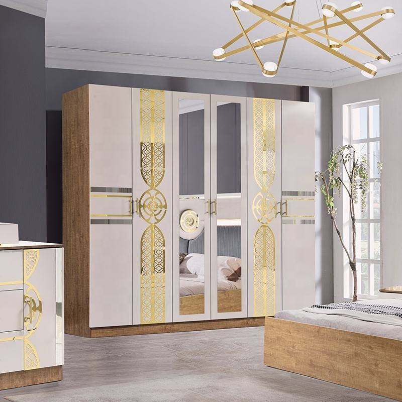 Chambre a Coucher Complet Turkish Bedroom Sets Cheap Wholesale Master Room king Size Bed Wooden Modern Bedroom Furniture Set No reviews yet