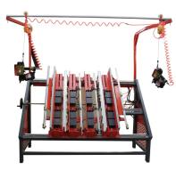 Máquina pregando automática da pálete do Euro/linha de produção de madeira da pálete para a venda
