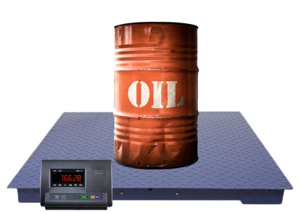 1.5M Stainless Steel Platform Scale , 1 Ton Platform Weighing Scale