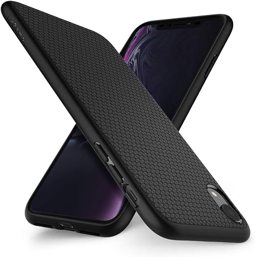 Stylish Slim TPU Phone Case for iPhone XR Liquid Air Compatible Mobile Cover with Raised Edges Simply Charge Stylish Protection