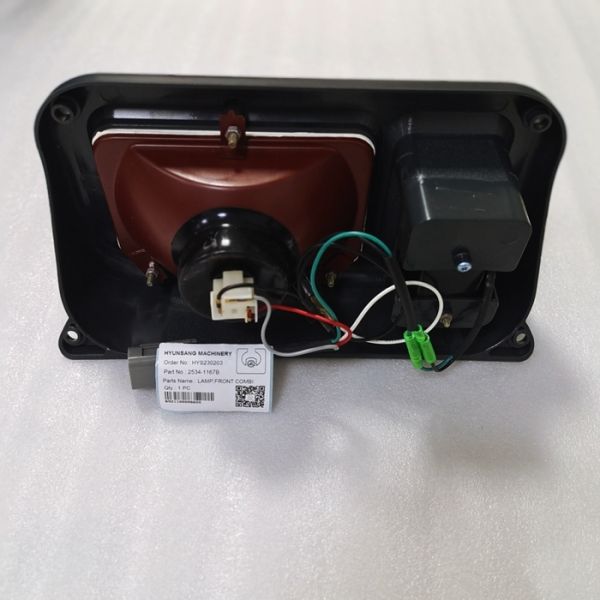 Excavator Parts Front Lamp 2534-1167B 25341167B For 140W-V 160W-V