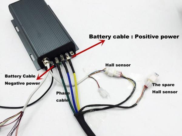 72v 5kw Rear Motor Electric Bike Kit / Motorcycle Set With Lithium Battery