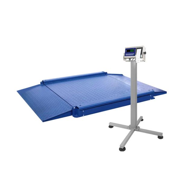 SOHE 600*800mm 500KG Carbon Steel Ultra Low Platform Scale Division 0.2KG Double Ramp