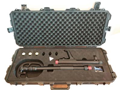 Construção impermeável selada subterrânea de Cordura do preto do detector de metais da mina