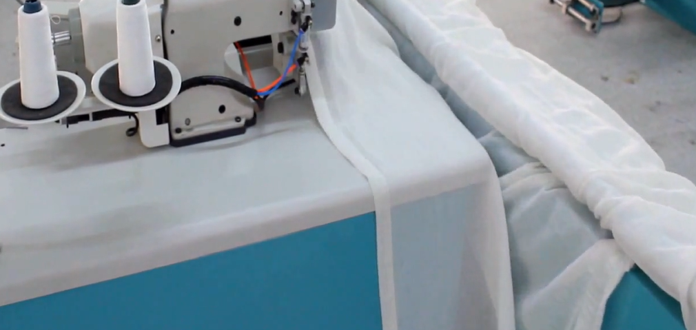 British Formal Dresses Sewing Process Made Easy with Automatic Hemming Machine 250KG
