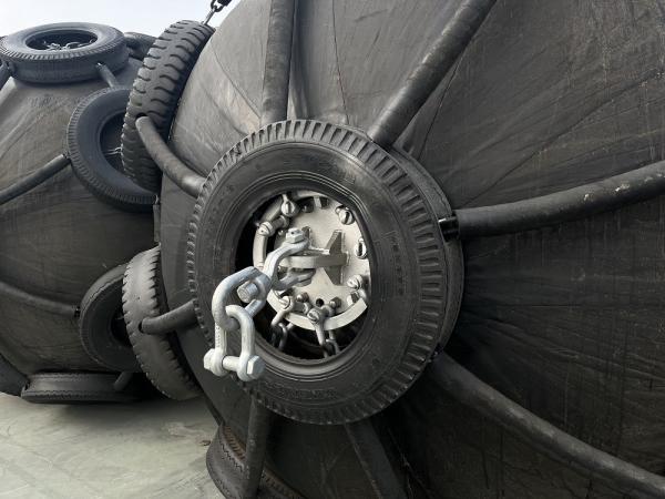 Défense pneumatique en caoutchouc durable haute pression, résistante au vieillissement