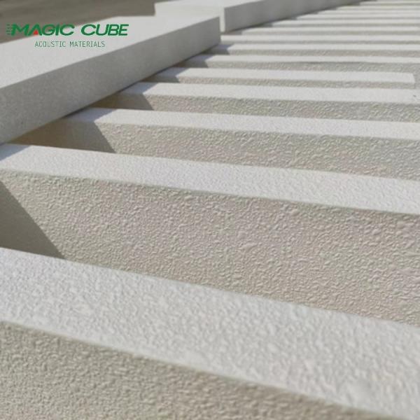 Eco Friendly Fiberglass Ceiling Panel Customized Noise Cancelling Ceiling Tiles