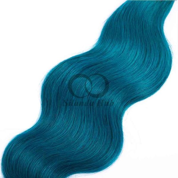 #T1B/Blue Body Wave Remy Human Hair Bundles Sew In Weave Bundles Brazilian Bundle Deals