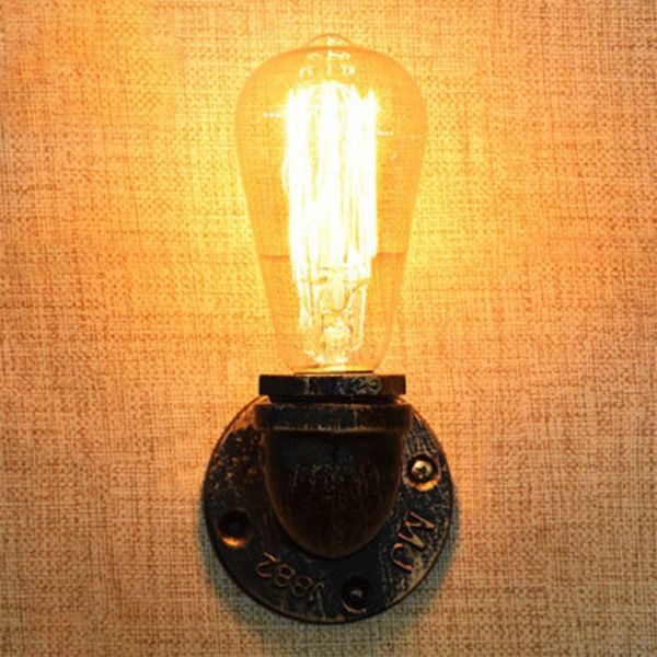 Стена шарика нити просторной квартиры ностальгическая освещает света стены коридора ресторан бара Э27