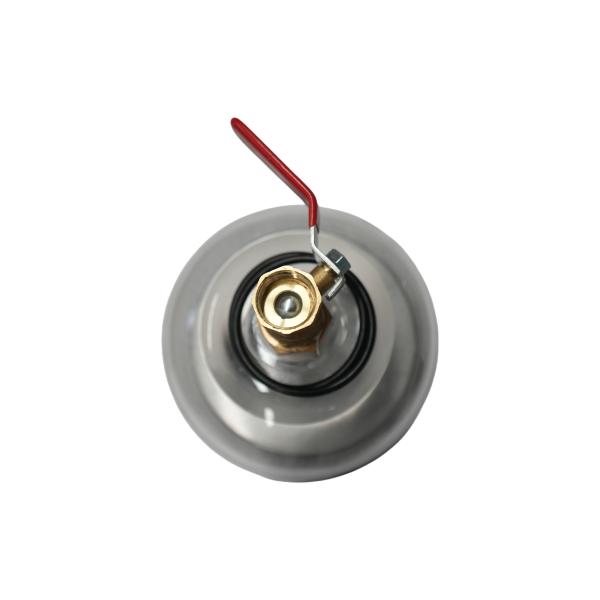 Assemblage de filtre à eau de type noix, sanitaires et accessoire de camion de balayage, métal résistant à la rouille, conception à libération rapide, filtration des particules fines, nettoyage de l'eau, performances durables