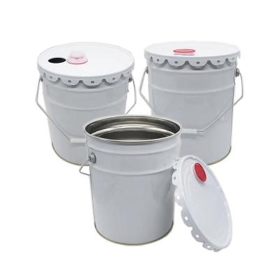 Corrosion Resistant Stackable Steel 5 Gallon Metal Bucket With Customization Color